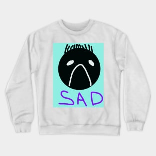 Sad Baby Face Crewneck Sweatshirt